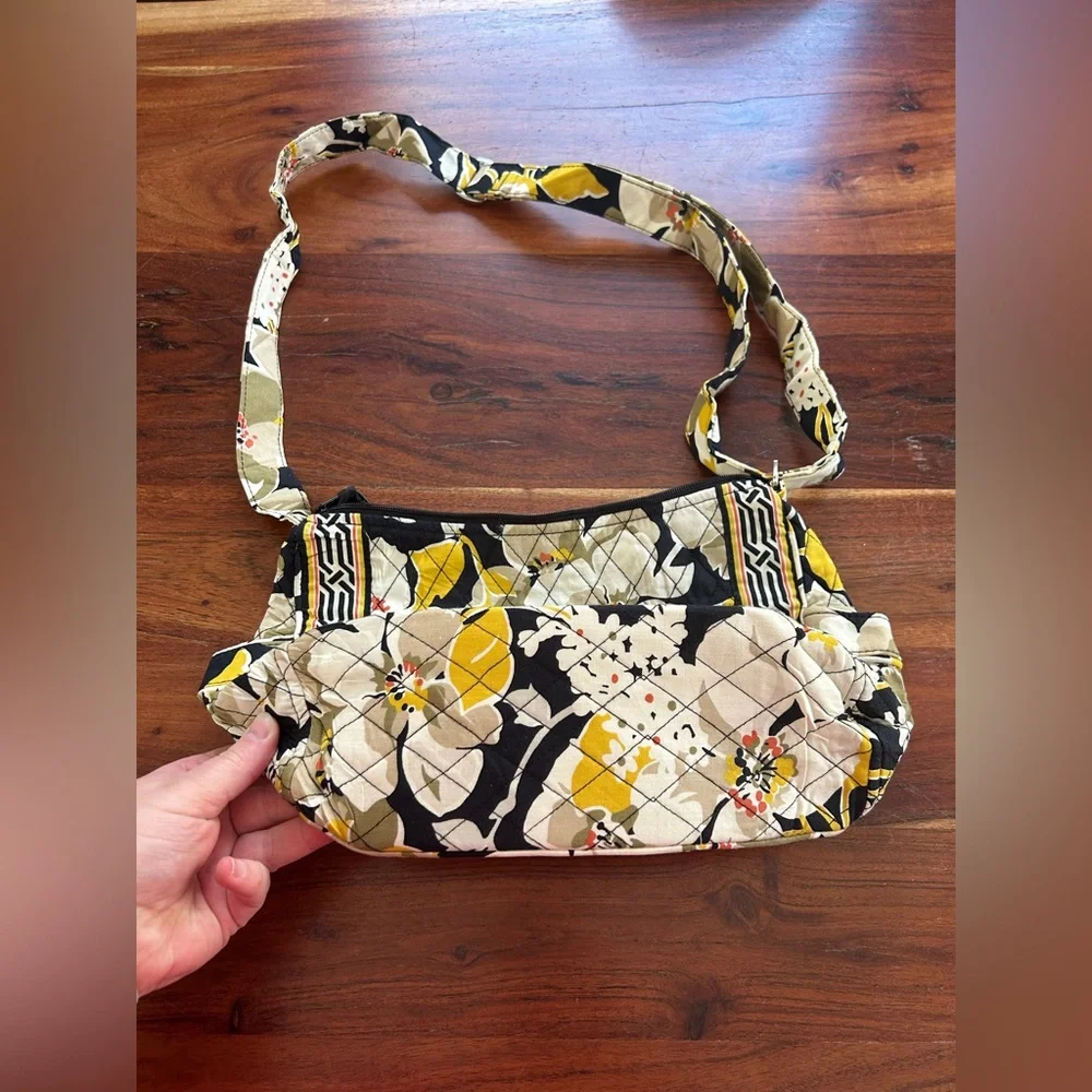 Vera Bradley cross body bag medium dogwood printed spring retired print - Picture 7 of 10
